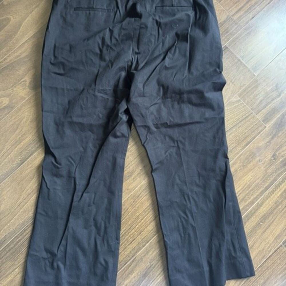 J Crew 18T Teddie black crop dress pants 27” inseam